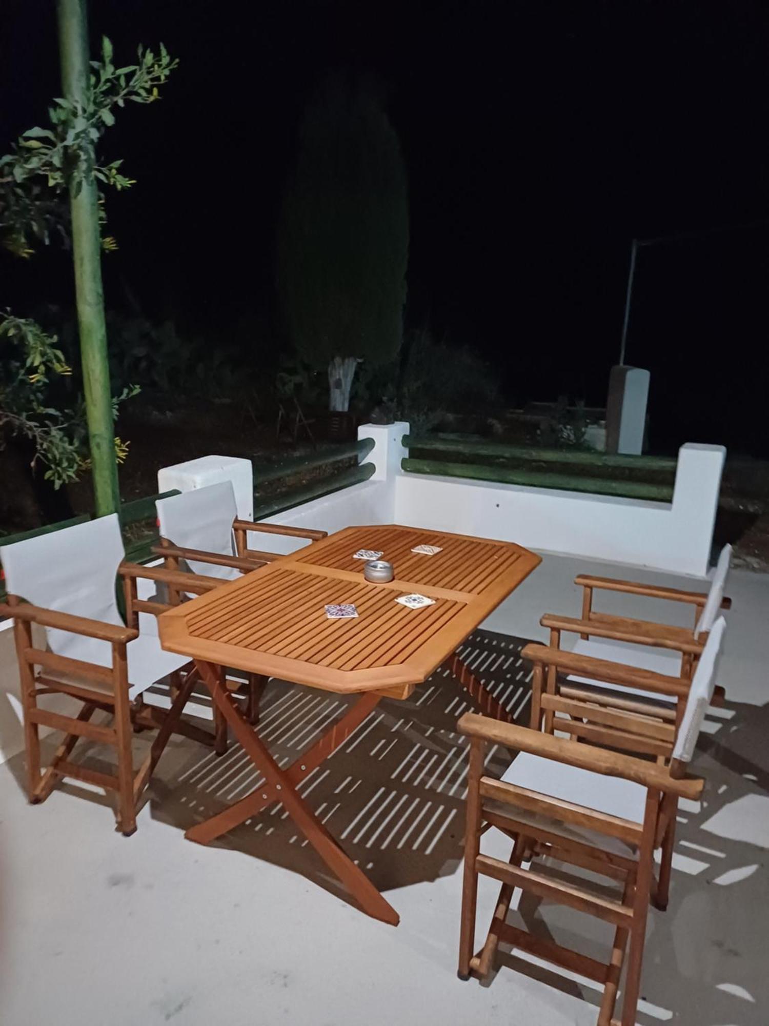 Вилла 'Irene' Cycladic House With Sunrise And Sea View! Foinikia  Экстерьер фото