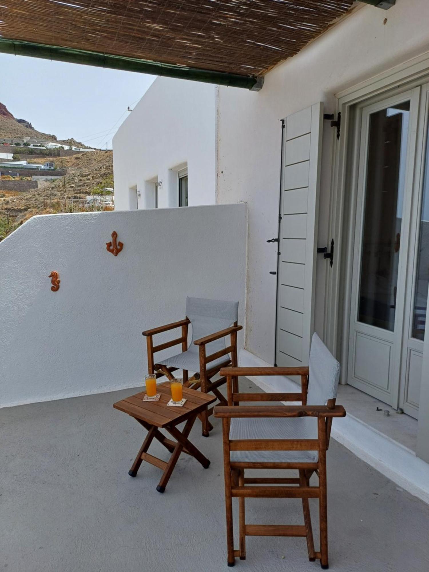 Вилла 'Irene' Cycladic House With Sunrise And Sea View! Foinikia  Экстерьер фото