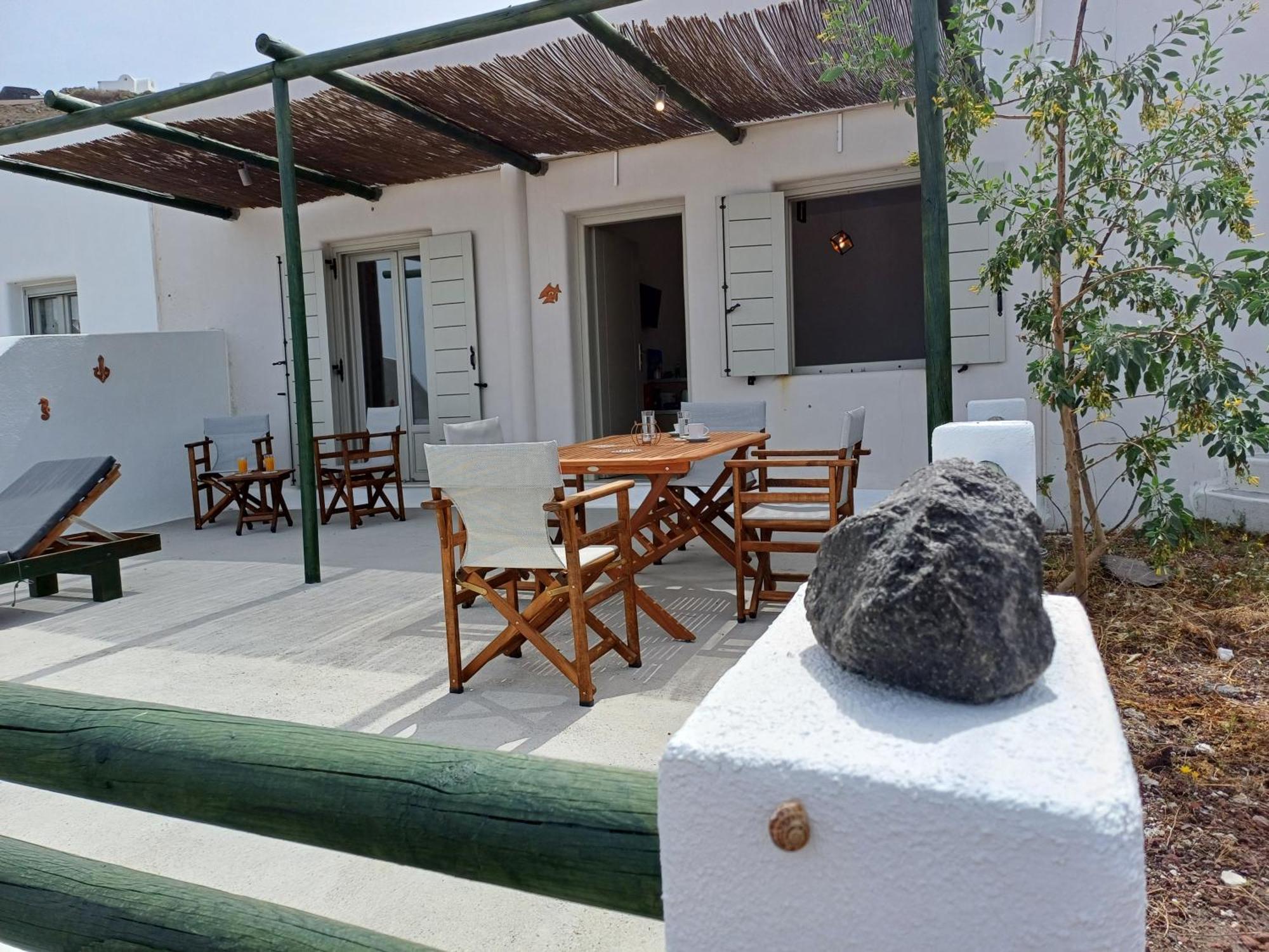 Вилла 'Irene' Cycladic House With Sunrise And Sea View! Foinikia  Экстерьер фото